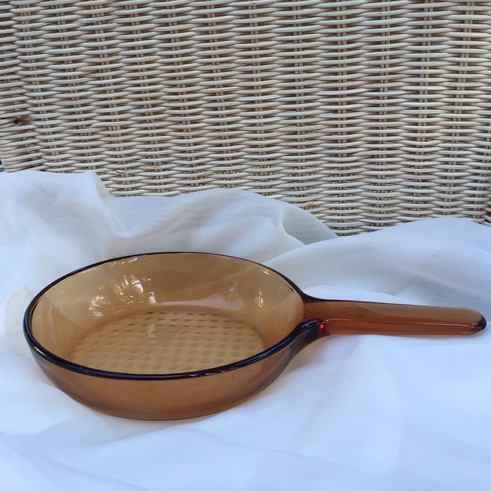 Visions Corning Amber Waffle Bottom Fry/ Saucepan